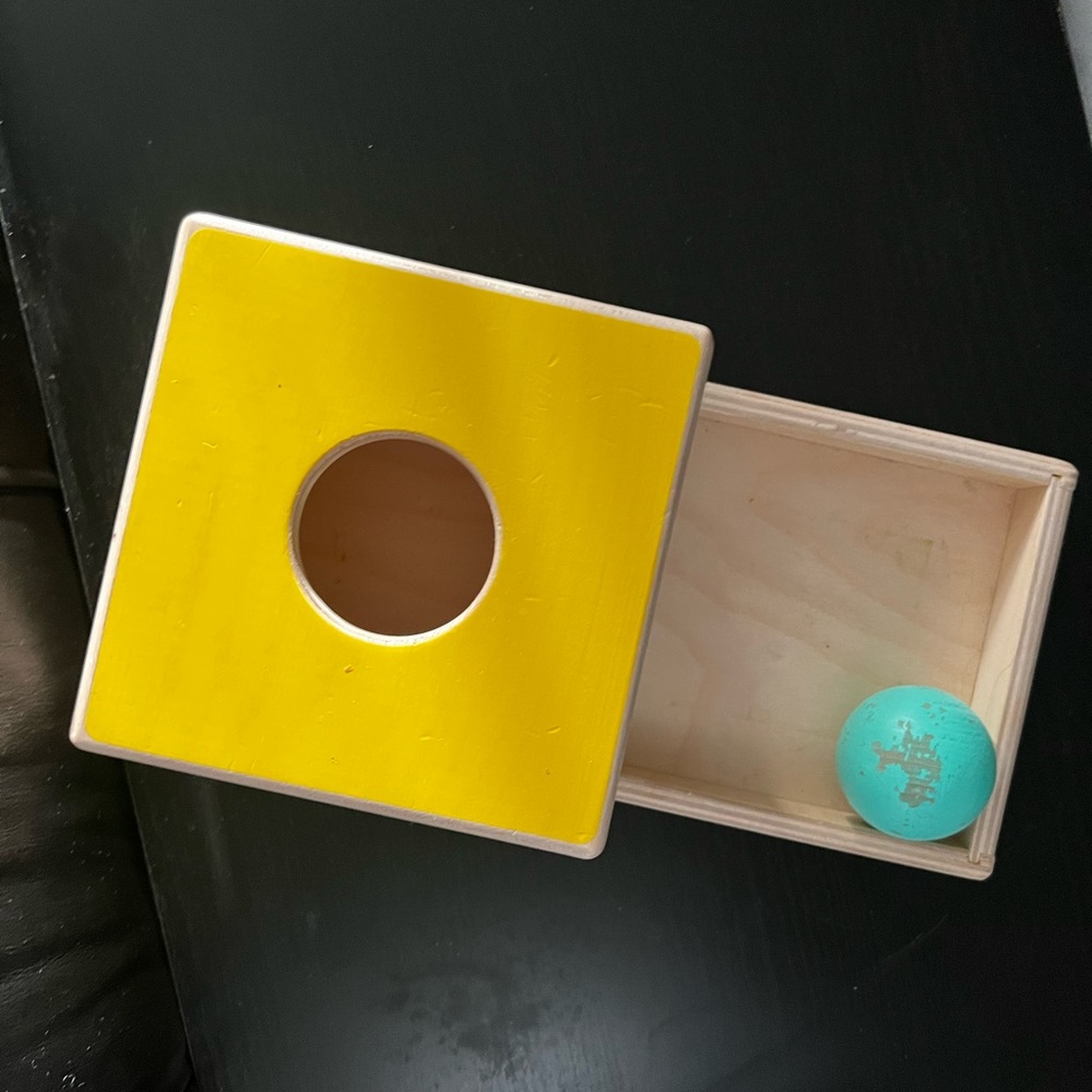 Lovevery Ball Drop Box from Inspector 7-8 Month Play Kit